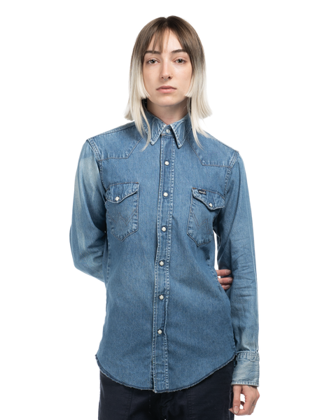 1990s Wrangler Pearl Snap Western Shirt