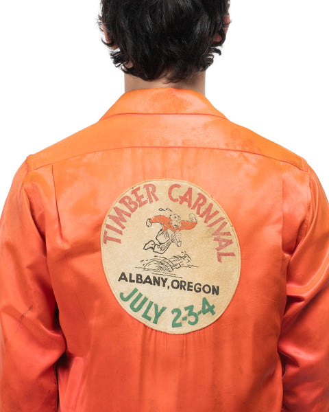 50's Timber Carnival Loop Collar - Medium