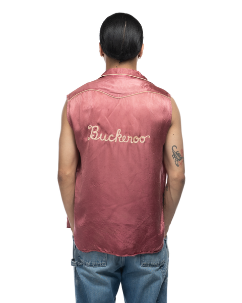 1940s Buckaroo Chain-Stitched Western Shirt