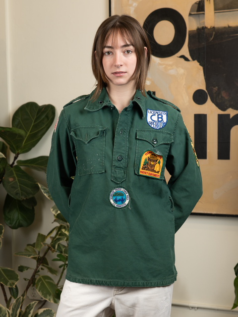 1960s Patched Aggressor Pull-Over