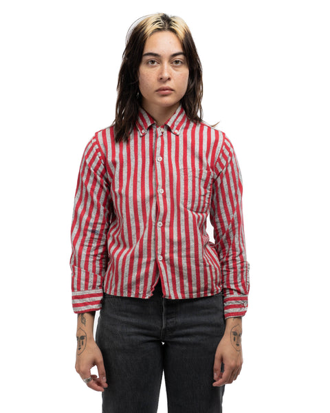 60's Striped Shirt - XS