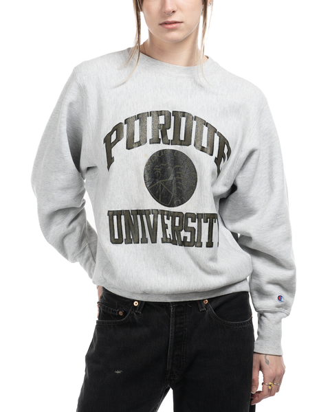 1990s Purdue Champion Reverse Weave