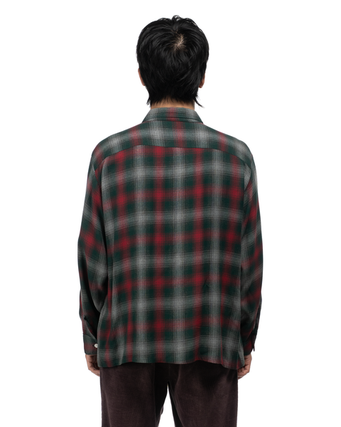 1960s Rayon Flannel Shirt