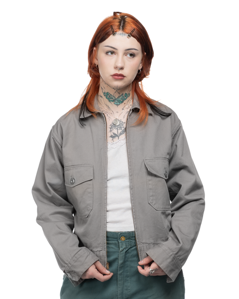 50's Flannel Lined Work Jacket - Small