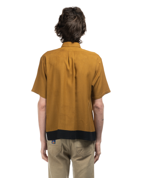 1960s Rayon Paneled Shirt