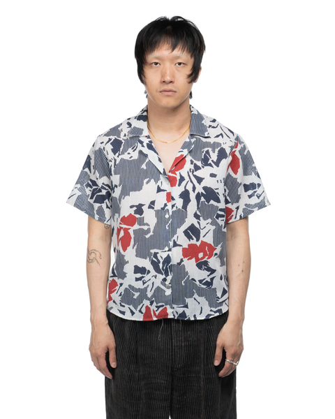 80's Patterned Button-Up - Medium