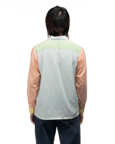80's Paneled Loop Collar Shirt - Medium