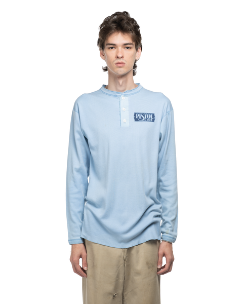 1970s Pistol Club Henley Tee