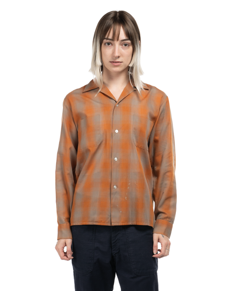 1960s McGregor Shadow Plaid Shirt