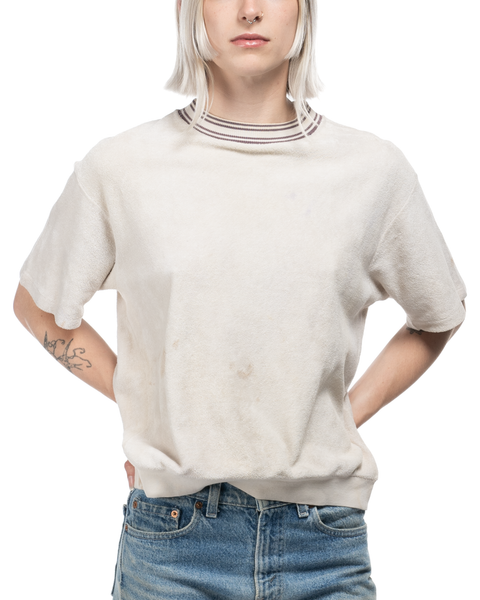 1960s Terry Short Sleeve Sweatshirt