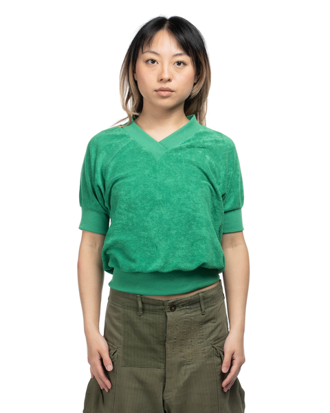 1960s Terry Short Sleeve Sweatshirt