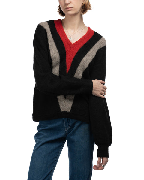 60's Shaggy Pull-Over Sweater - Medium