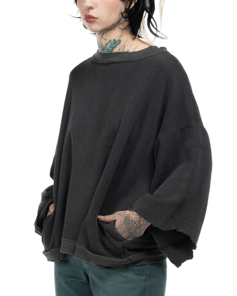 1980s Thrashed Pocket Crewneck