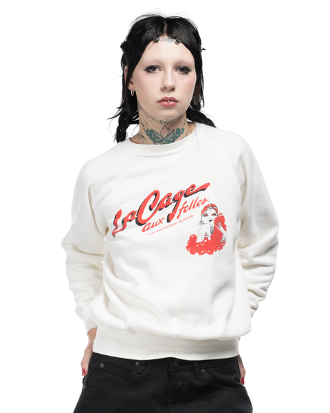 80s Drag Musical Crewneck Sweatshirt - Large