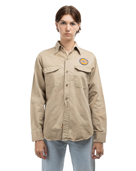 40's Gulf Gas Shirt - Small