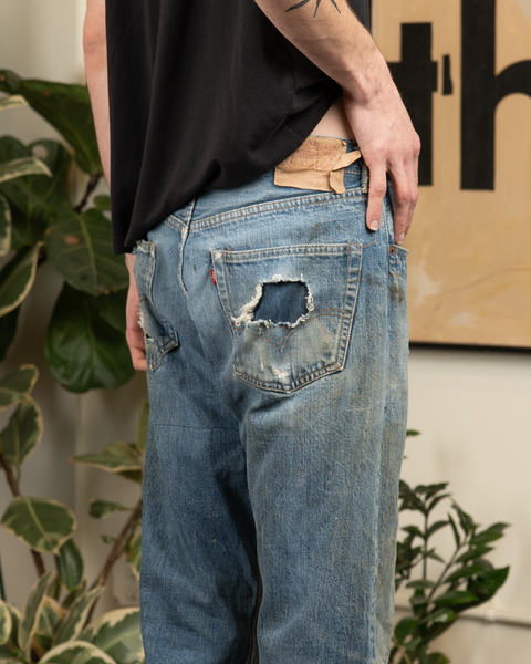 1970s Levi's Redline 501 Denim