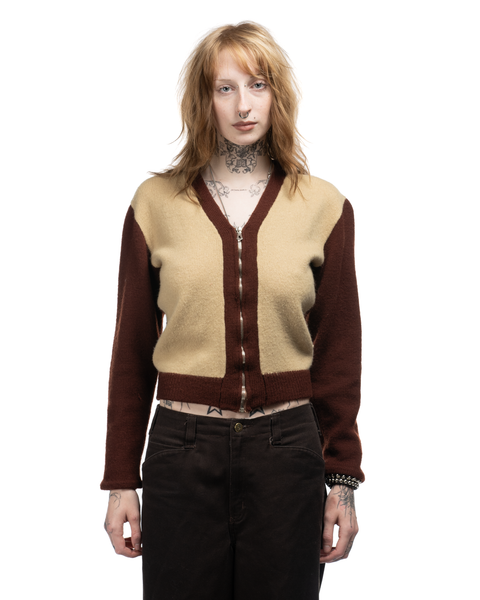 1950s Zip Cardigan