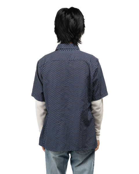 1970s Polka Dot Button-Up Shirt