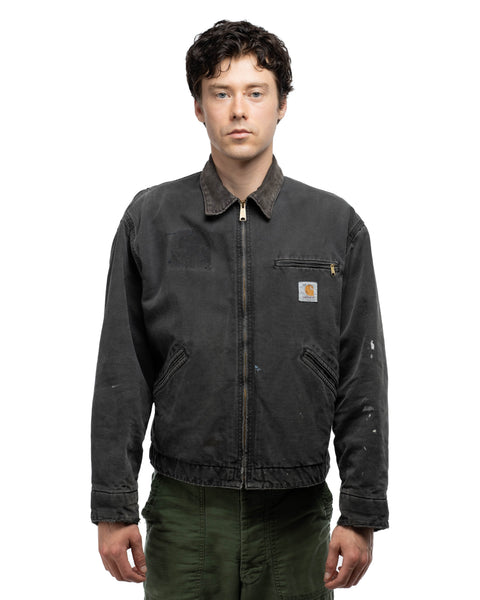 90's Blanket Lined Carhartt Detroit Jacket - Large