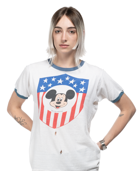 1970s Mickey the Patriot Tee
