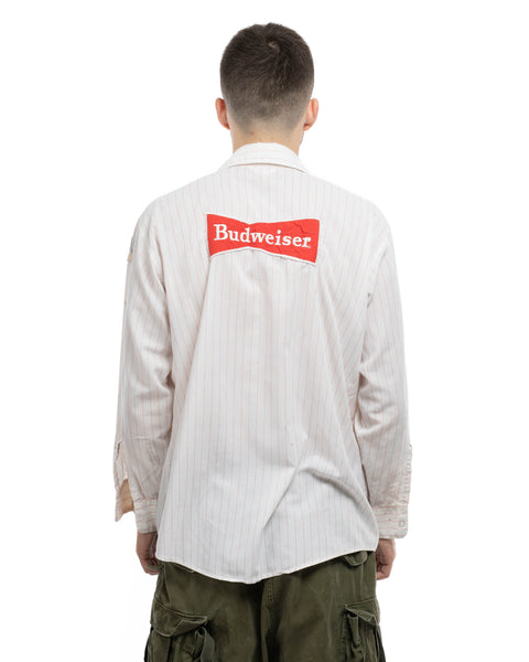 70’s Budweiser Work Shirt - Large