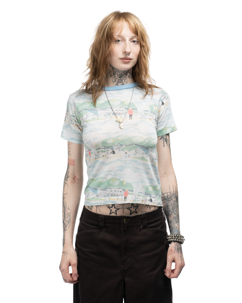 70s Montgomery Ward Printed Tee - Small