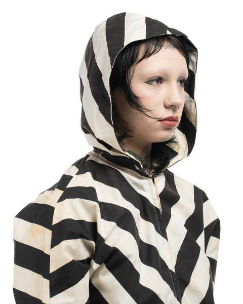 50's Striped Mini Jacket - Small
