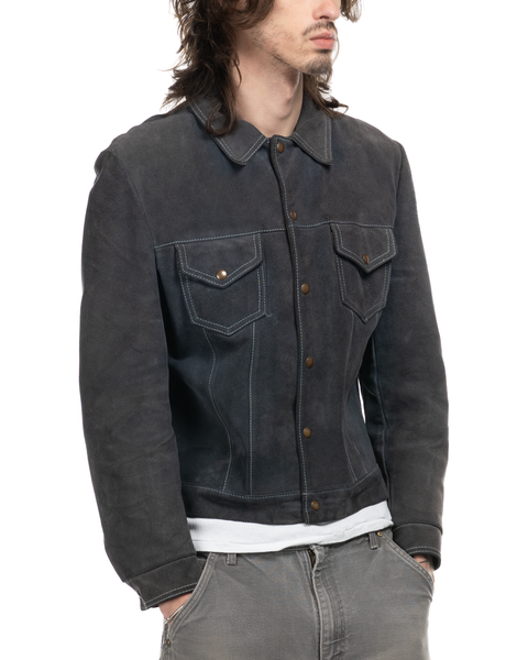 1970s Suede Trucker Jacket