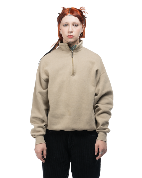 90's Russell Quarter-Zip Sweatshirt - Large