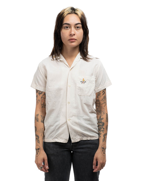 50's Embroidered Penney's Shirt - XS