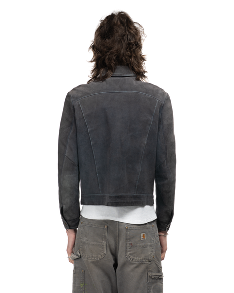 1970s Suede Trucker Jacket