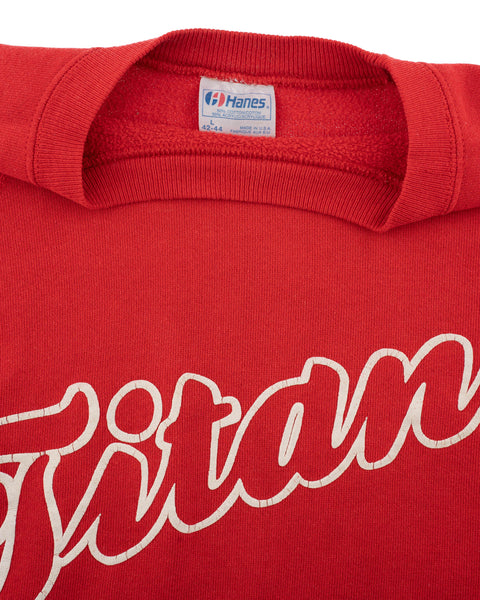 80's Titans Sweatshirt - Large
