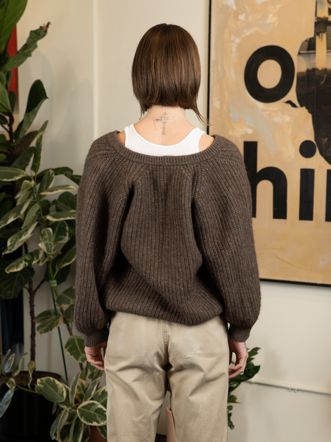 1970s V-Neck Sweater