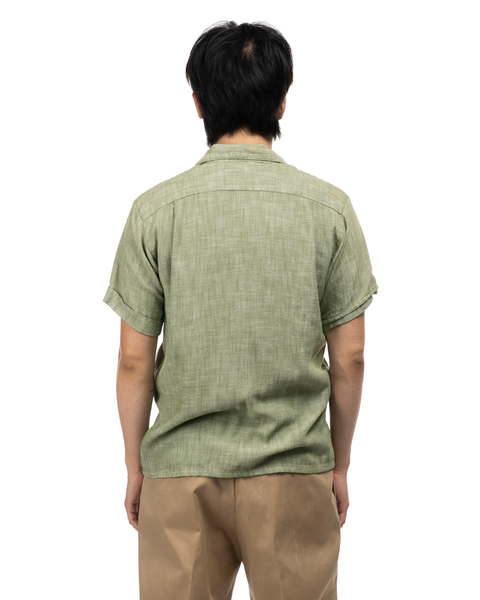 1950s Knit Loop Collar Button-Up