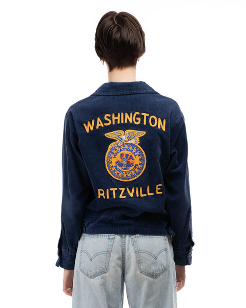 70’s Corduroy Washington FFA Jacket - Medium