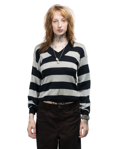 1980s Striped Sweater