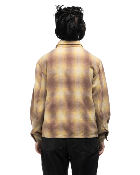 1950s Shadow Plaid Coat