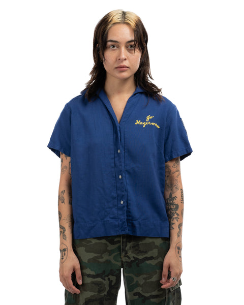 70's Chain-Stitched Bowling Club Shirt - Small
