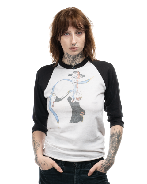 1980s Art Raglan Tee
