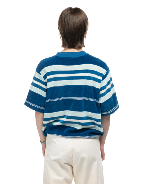 1960s Short-Sleeve Velvet Crewneck