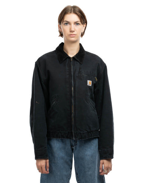 90's Blanket Lined Carhartt Detroit Jacket - Large