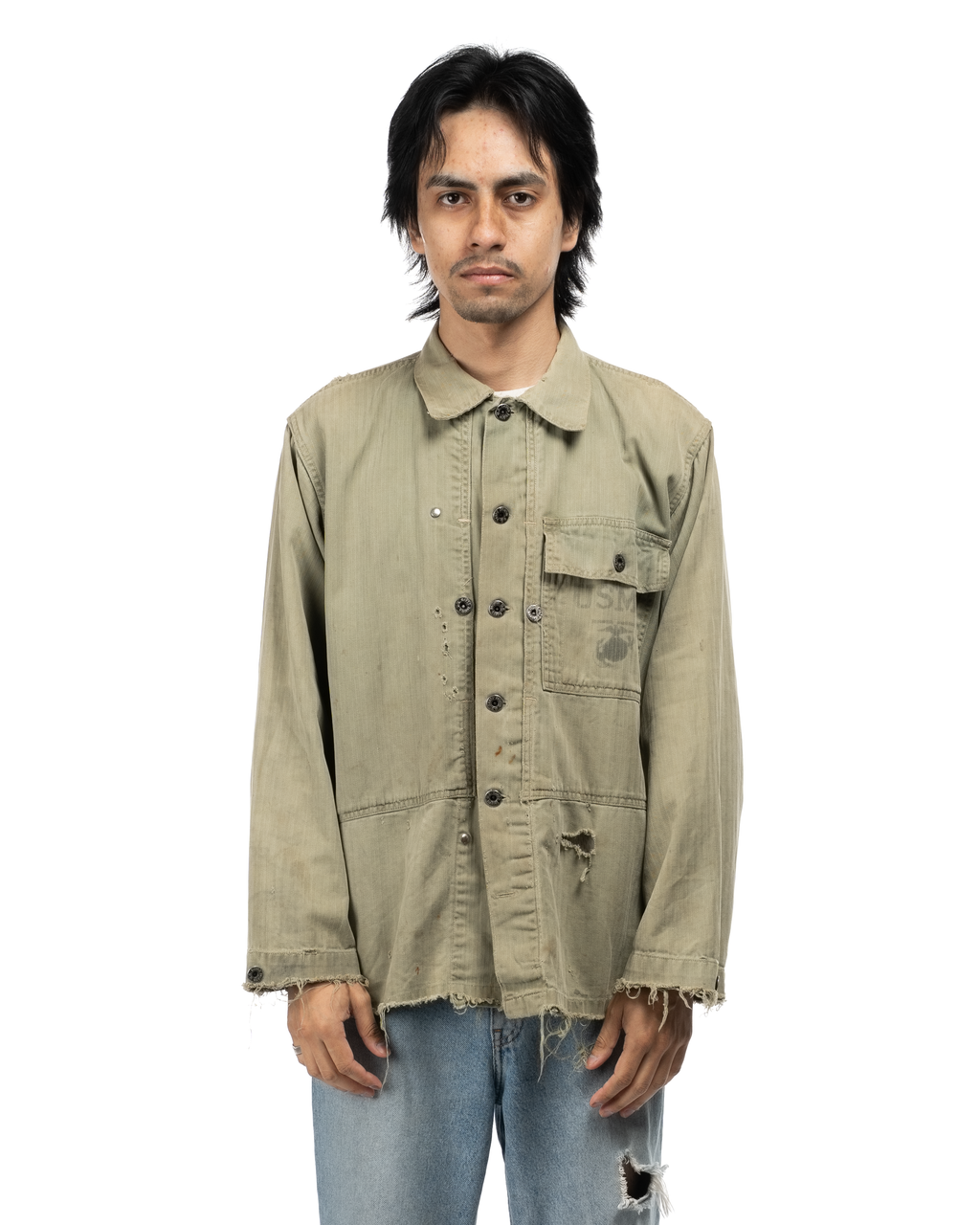 WW2 USMC P44 HBT Jacket – Kissing Booth