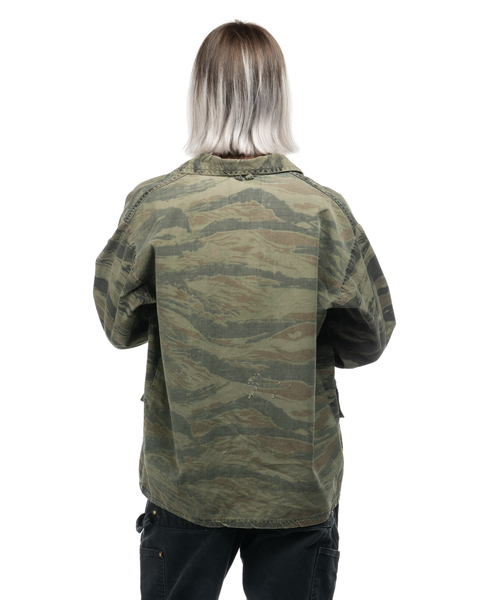 1970s Tiger Stripe Utility Jacket
