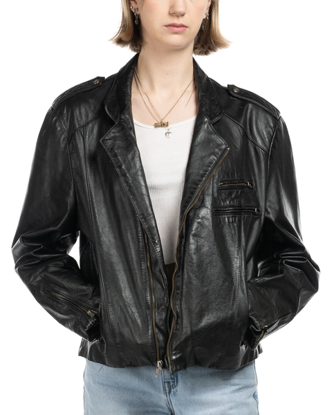 1980s Leather Jacket