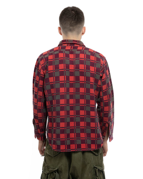 60's Heavy Cotton Flannel - Medium