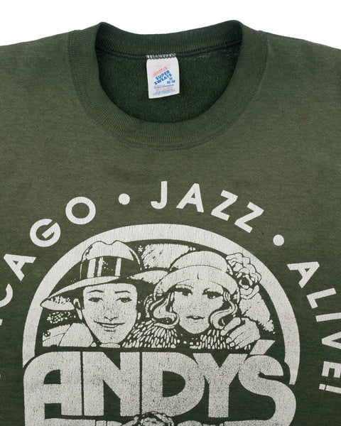 80's Andy's Jazz Club Sweatshirt - Medium