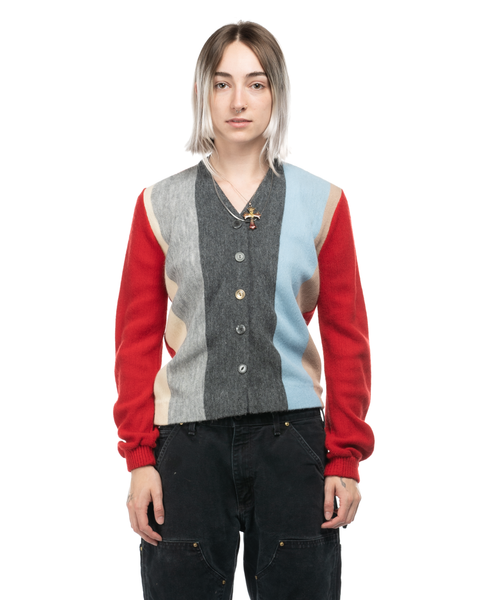 1960s Paneled Cardigan
