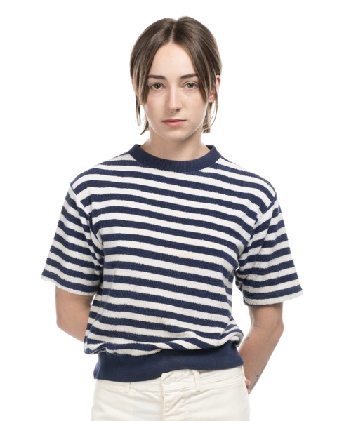 1960s Short-Sleeve Terry Crewneck