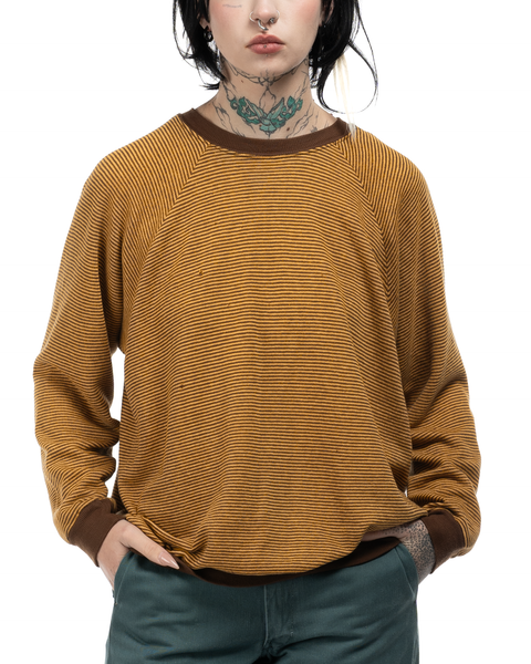 1960s Striped Knit Sweatshirt