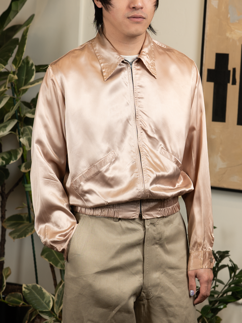 1950s Satin Bomber